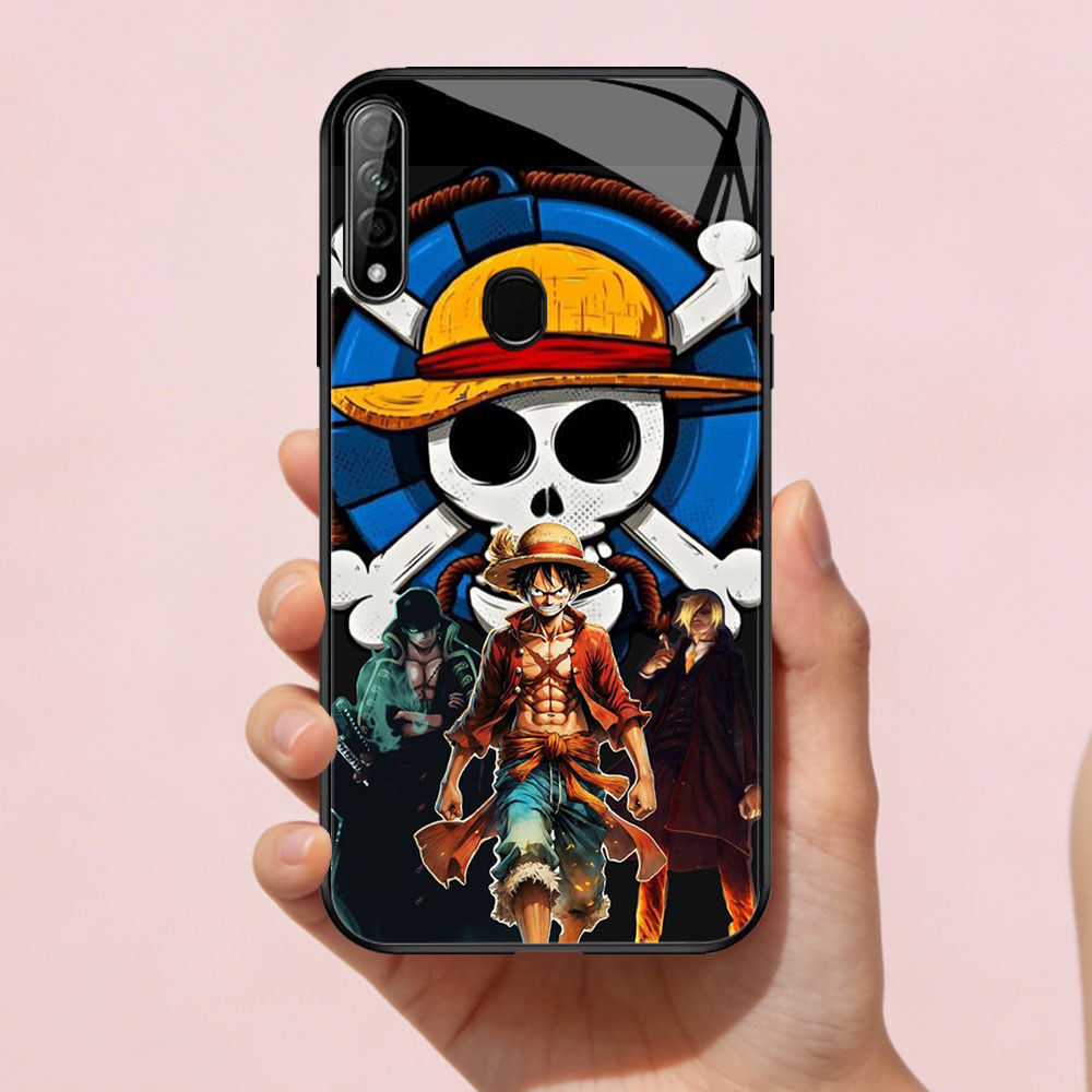 TT-16 Luffy Casing hp glass OPPO A53 A33 A53S A32 A31 2020