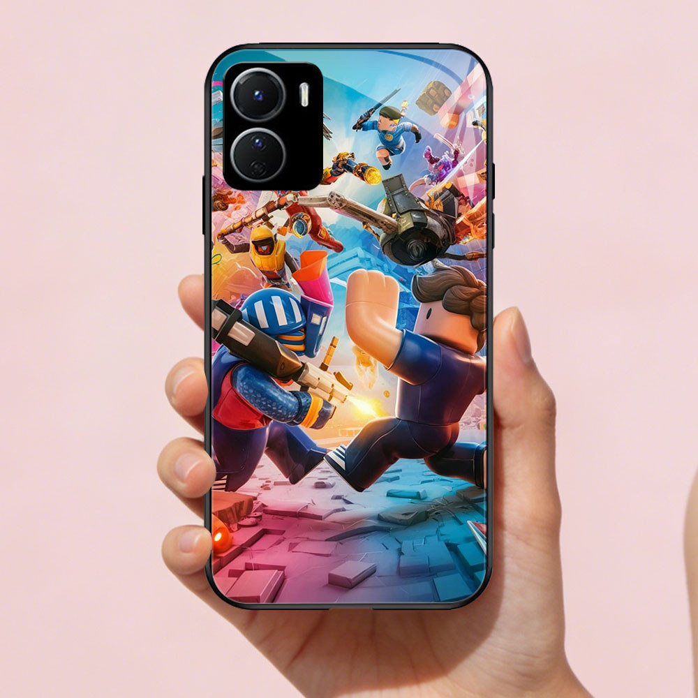 TT-23 Roblox Casing hp glass VIVO iQOO Y17S Y36i Y36 Y16 Y27S Y01 Z9X Y15S U5X Y15A Y56 5G