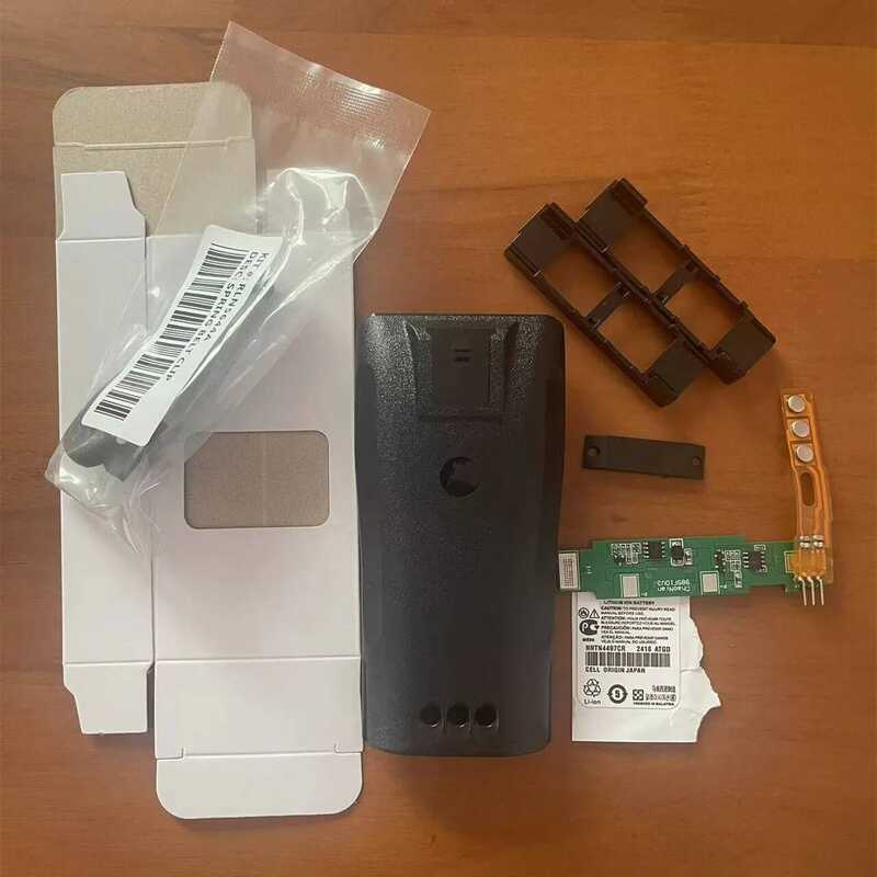 ▥ DIY Assamble Battery Case Box Motorola Ep450 Dep450 Dp1400 Gp3688 Gp3188 For 18650 Cell