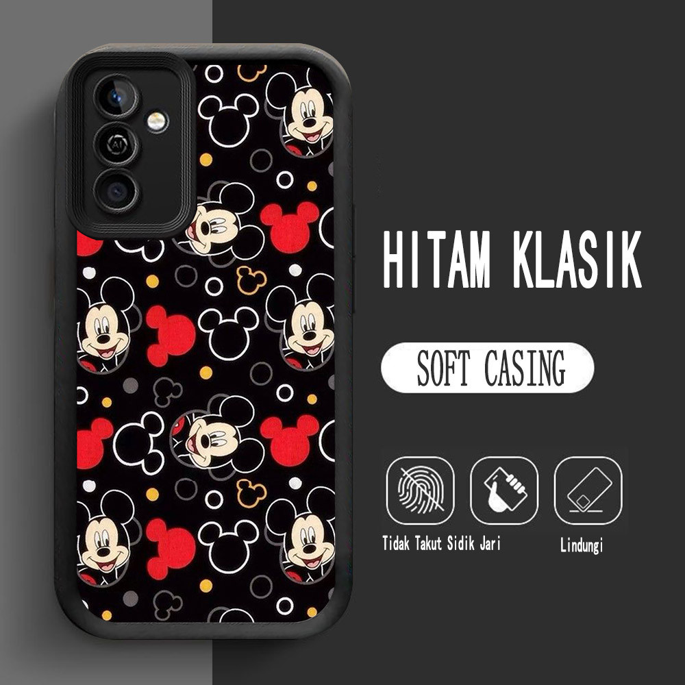 SAMSUNG Y-11 เคสซิลิโคนมิกกี้สําหรับSamsung A52S A53 A73 A52 A72 5Gกรณี