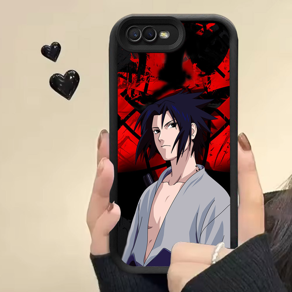R1 Naruto Sasuke ปลอกซิลิโคนสําหรับ OPPO A12E A39 A83 A1K A3S A37