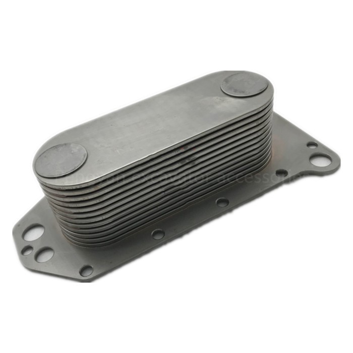 For Komatsu PC300 360-7 Excavator parts 6D114 6CT8.3 engine oil radiator core oil cooling side cove