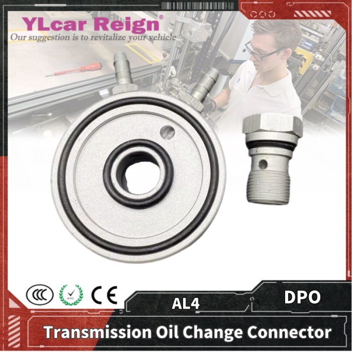 AL4 DPO DP2 AT8 A12 4-Speed Automatic Transmission Oil Change Connector For Peugeot 207 307 Citroen