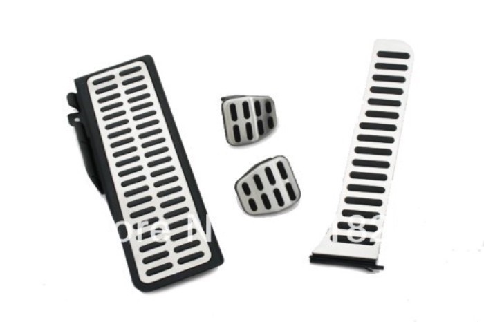 Aluminium Pedal Caps Manual Transmission For Volkswagen Golf MK5 MK6 Jetta MK5
