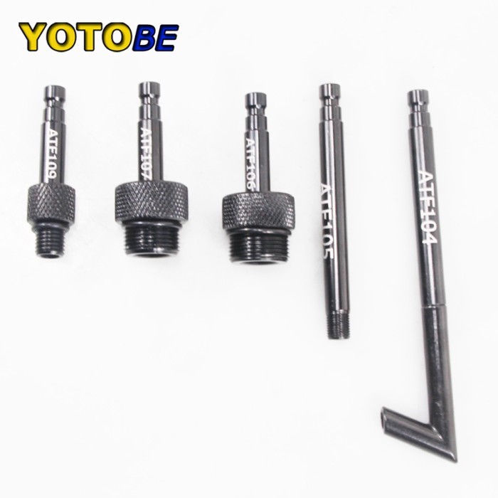 4/5pcs DSG 01J 09G CVT 722.9 Car Transmission Fluid Oil Filling Filler Adapter Oil Filler Gearbox C