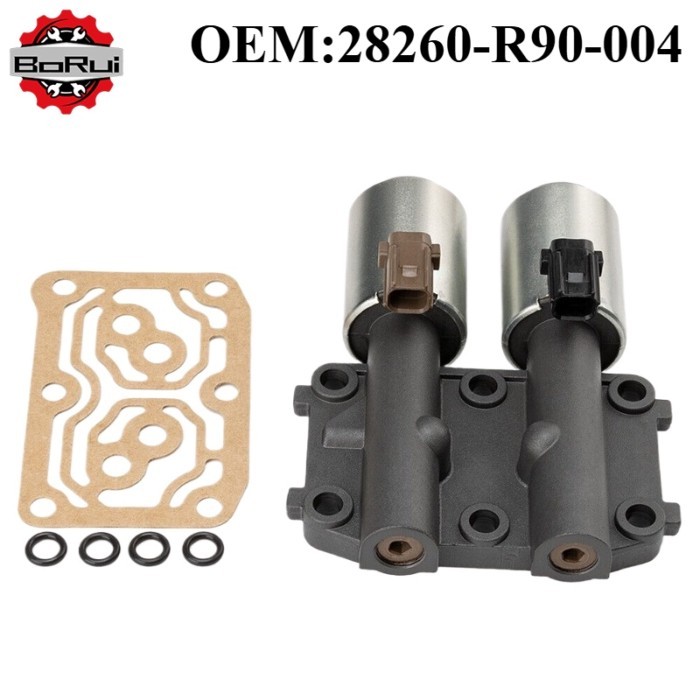 OEM 28260-R90-004 28260R90004 Automobiles Transmission Dual Linear Solenoid For 2.4L Honda Acura Ac