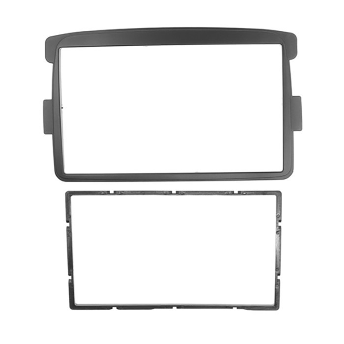 2Din Car Fascia for RENAULT Duster Logan Dacia Stereo Fascia Panel Dash Mount Installation Car DVD