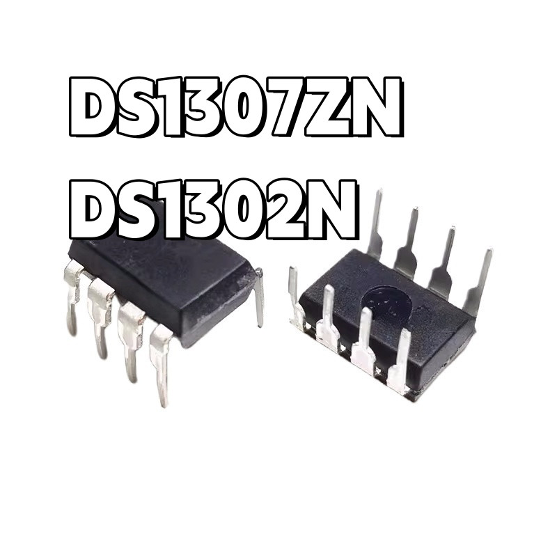 ยี่ห้อใหม่ DS1307 DS1307N DS1307ZN DS1302N In-Line DIP8 นาฬิกาจริง