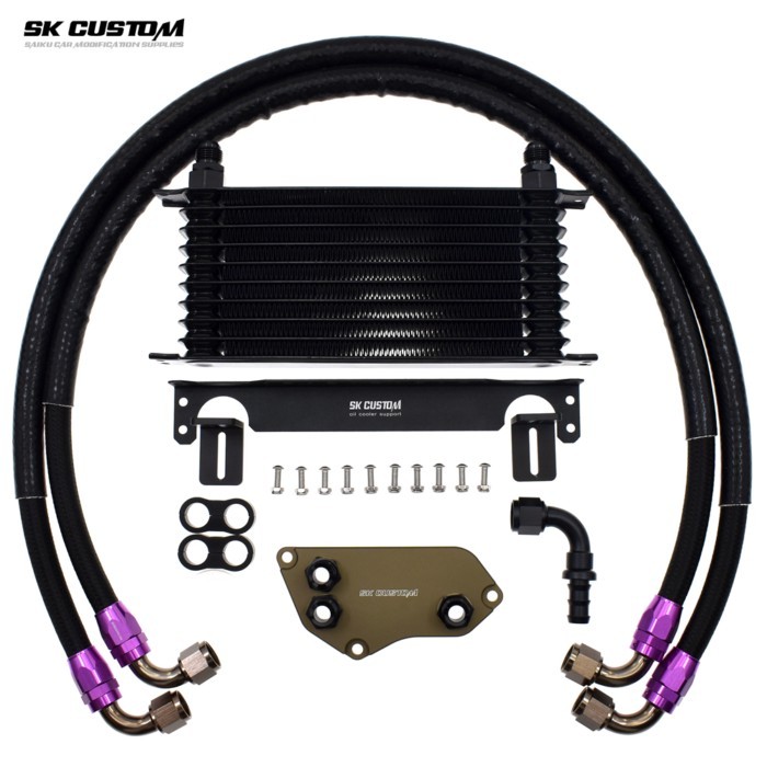 SK CUSTOM Engine Oil Cooling Kit For BMW N20 N26 N51 N52 N53 N54 N55 F30 F34 F07 F10 F12 E84 E83 F2