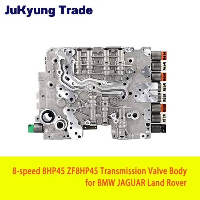8-speed 8HP45 ZF8HP45 8HP55 8HP70 ZF8HP55 ZF8HP70 automatic transmission valve body w/Solenoids for