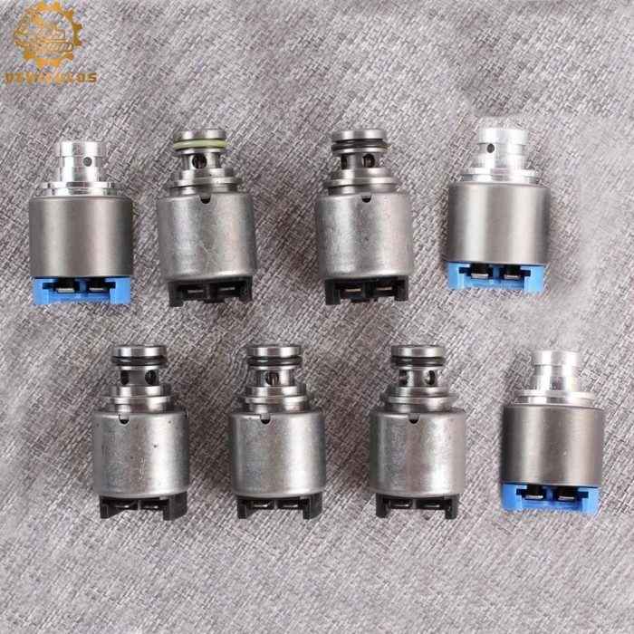 5HP24A 8PCS Transmission Solenoids For BMW 5 Series 740i 525i X5 4.4i Jaguar Vanden Plas XJ8 XK8 4.