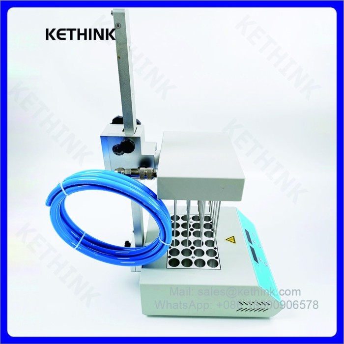 Dry Type Nitrogen Blow Down Sample concentrator Nitrogen Evaporator KT-ND100-2 Portable Nitrogen Ev