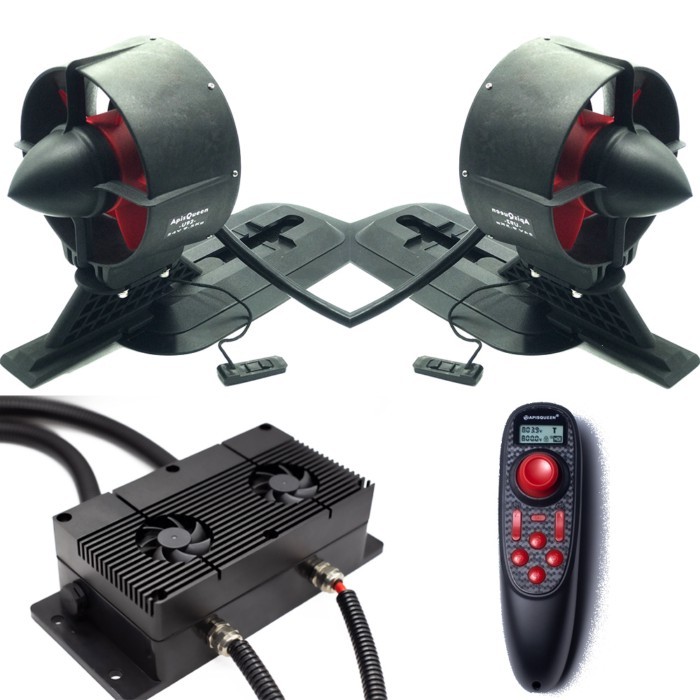 2024 New 12/24 U92Set Underwater Thruster 40lbs/40.5lbs Thrust With RC For Kayaks Inflatable Boats