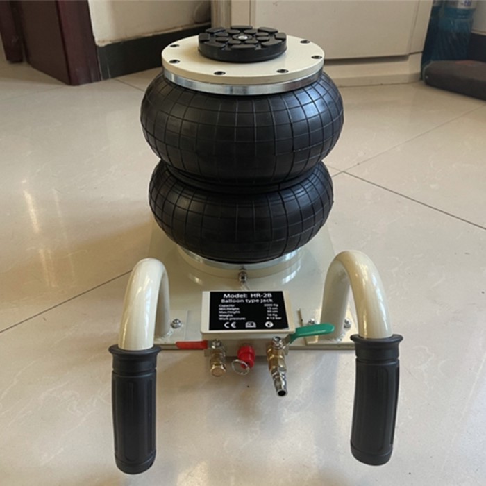 HR-2B 2.0T Car Lifting Jack Pneumatic Air Jack Double Bag Air Jack Hand-end Pneumatic Car Jack For