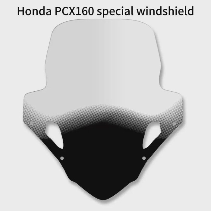 For Honda PCX160 PCX 160  PCX PCX-160 pcx160  modified windshield rearview mirror forward windshiel