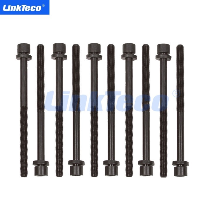5/10pcs Engine Cylinder Head Bolt Set For GM Hyundai KIA 2006-2016 2.4L GDi Stud Kit ES72465 Auto P