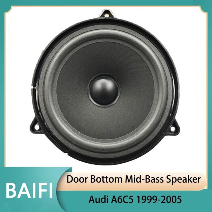 Baifi Brand New High Quality Door Bottom Mid-Bass Speaker 4B0035411 For Audi A6C5 1999-2005