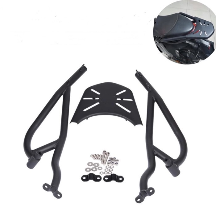 pedal modification accessories rack rear tailstock luggage tailstock rack FOR Super Soco TC  MAX SO