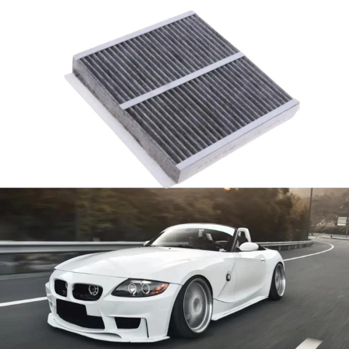 64319195194 Cabin Air Filter For BMW Z4 (E85)2003/02-2009/12 2.0 i 2.5i 3.0i 2.5si M ROADSTER (E85)