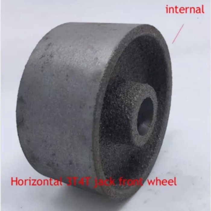 3T 4T Horizontal Jack Iron Wheel Reel Wheel Hydraulic Jack Front Wheel