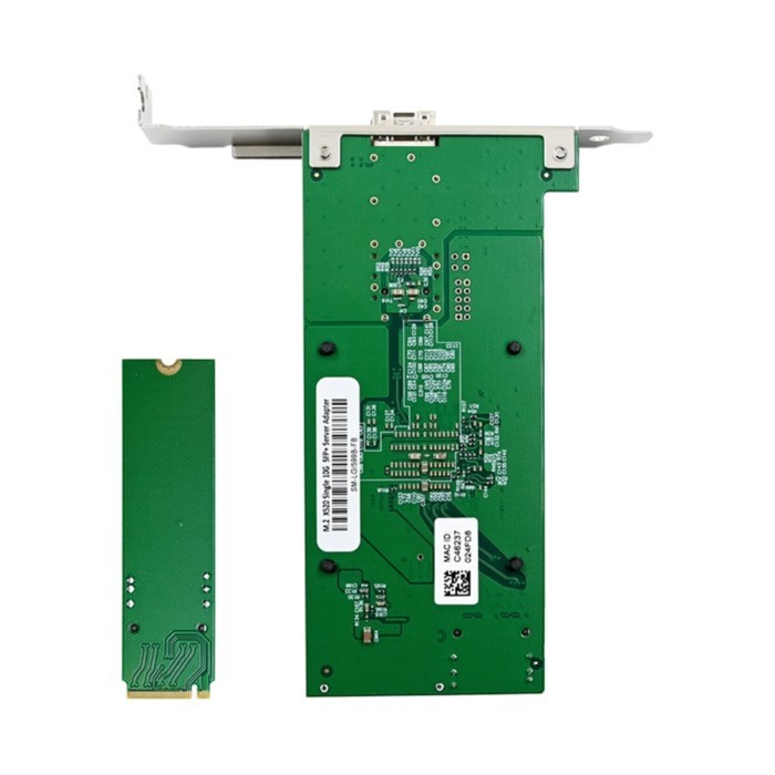 M.2 10G Server Network Card M.2 M X520-DA1 10G SFP+ Fiber Optic Industrial Computer Server Network