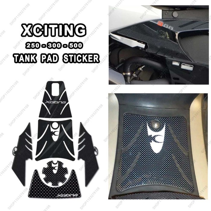 XCITING 250 Sticker Motorcycle Accessories 3D Epoxy Resin Sticker kit For KYMCO XCITING 250 300 500