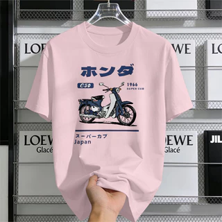 UF35 คอกลม สีดําแขนสั้น ผู้ชาย เสื้อยืด OVERSIZE COOL FASHION NEW YEAR Christmas ลายการ์ตูน CASUAL เสื้อยืดผู้ชาย