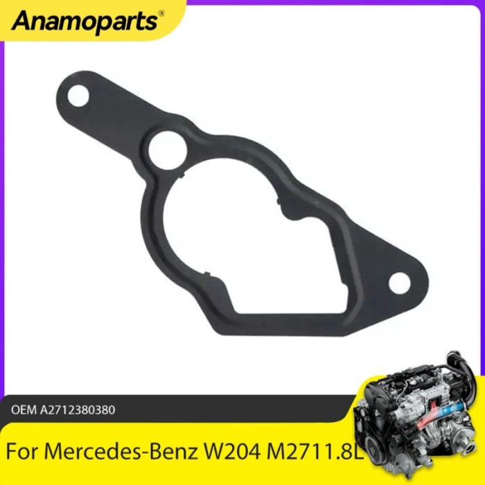 Engine Parts Vacuum Pump Gasket Fit 1.8 L T For Mercedes-Benz W203 W204  W211  W212  CL203 1.8L M 2