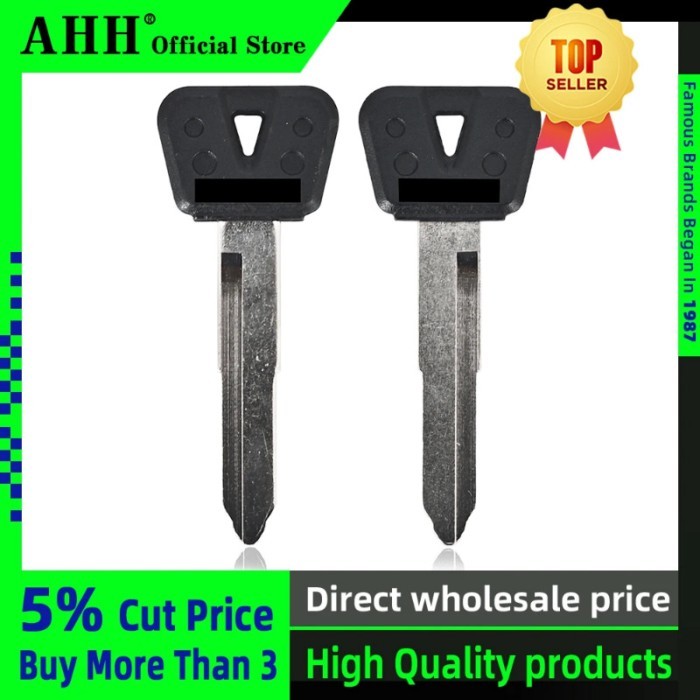 AHH Motorcycle Blank Keys Uncut Blade For Yamaha YZF600 YZF1000 R6 R1 FZ400 FZ600 FZ800 FZ1000 FZ1