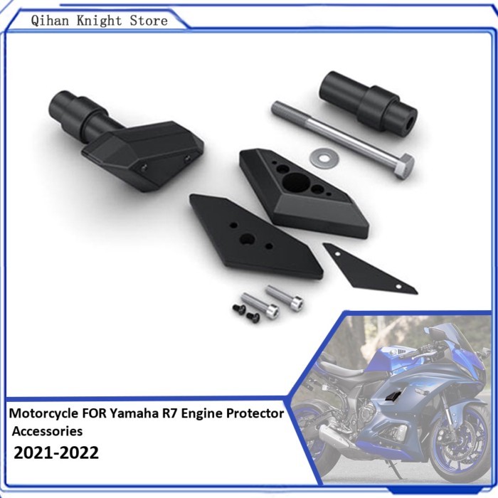 MT07 Motorcycle Frame Slider Collision Protector For YAMAHA YZF-R7 MT-07 2021 2022 Engine Protectio