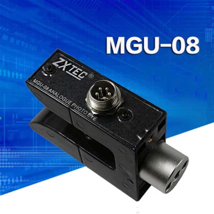Zhongxing Industrial Control MGU-08, analog transmission edge following optoelectronic eye zxtec, a