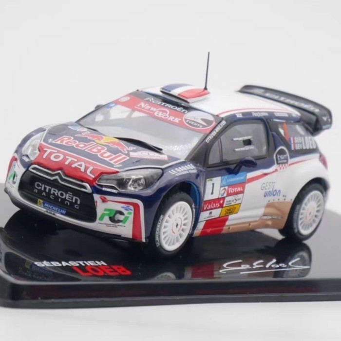 IXO 1/43 Citroen DS3 WRC 2013 Loeb Citroen Leb Rally รถรุ่น