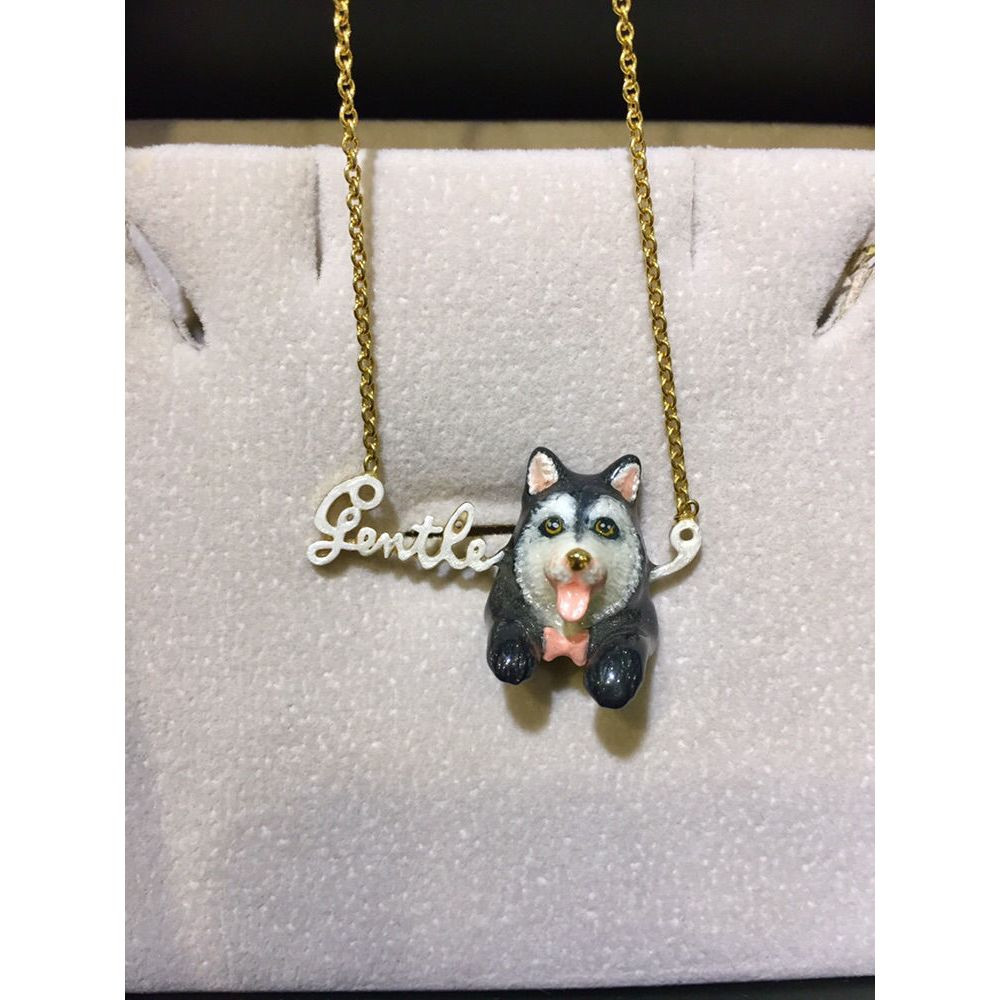 ♞,♘,♙FAIRY TALES - Necklace สร้อยคอไซบีเรียน (Siberian Husky)