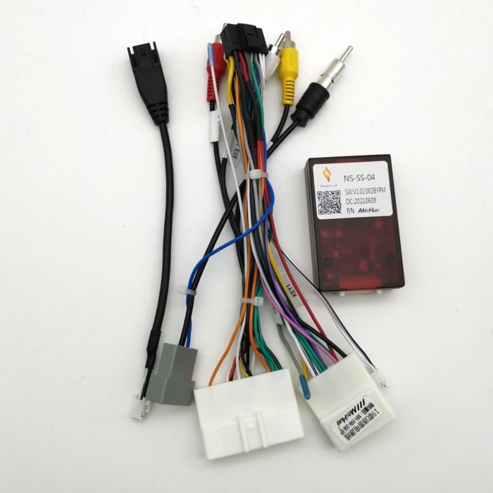 Car Android Radio Cable Connector + CANBUS For Nissan Qashqai J11 X-Trail 3