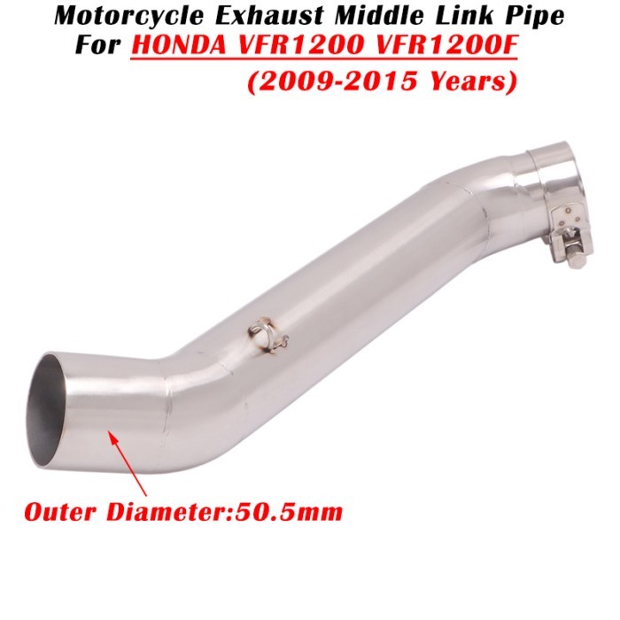 For HONDA VFR1200  VFR1200F VFR 1200 F 2009 - 2014 2015 Motorcycle Exhaust Escape System Modified M
