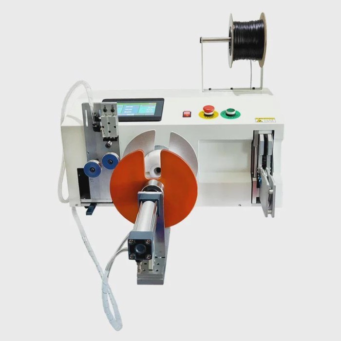 cable automatic wiring and winding machine  for ac dc power cable usb date cable