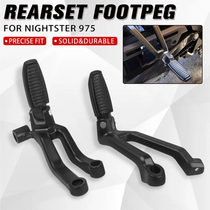 For Harley Nightster 975 Nightster RH975 RH 975 2022-2023 Adjustable Footpeg Rearsets Footrest Kit