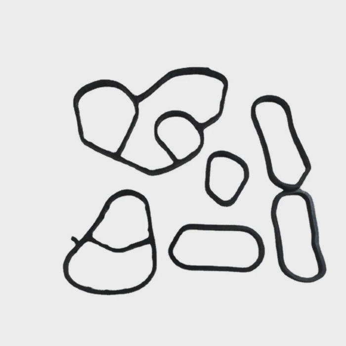 GASKET KIT for PEUGEOT CITROEN 1.4 HDi 1.6 HDi TDCi OIL COOLER  1103.K2, 1103.L1 1103S0, 110346, 11