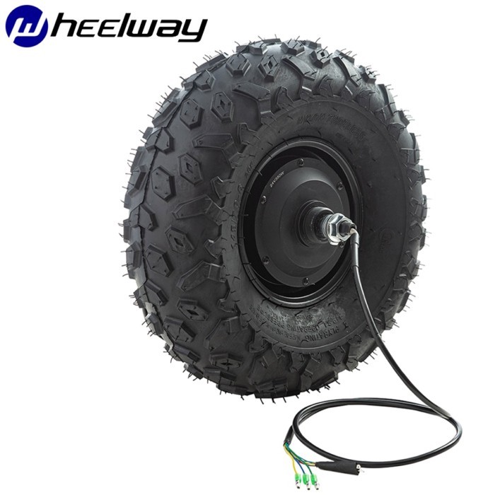 14.5 Inch Motor 24V 36V 48V 350W 500W Electric Bicycle motor Wheelbarrow Gear Motor All Terrain Kit