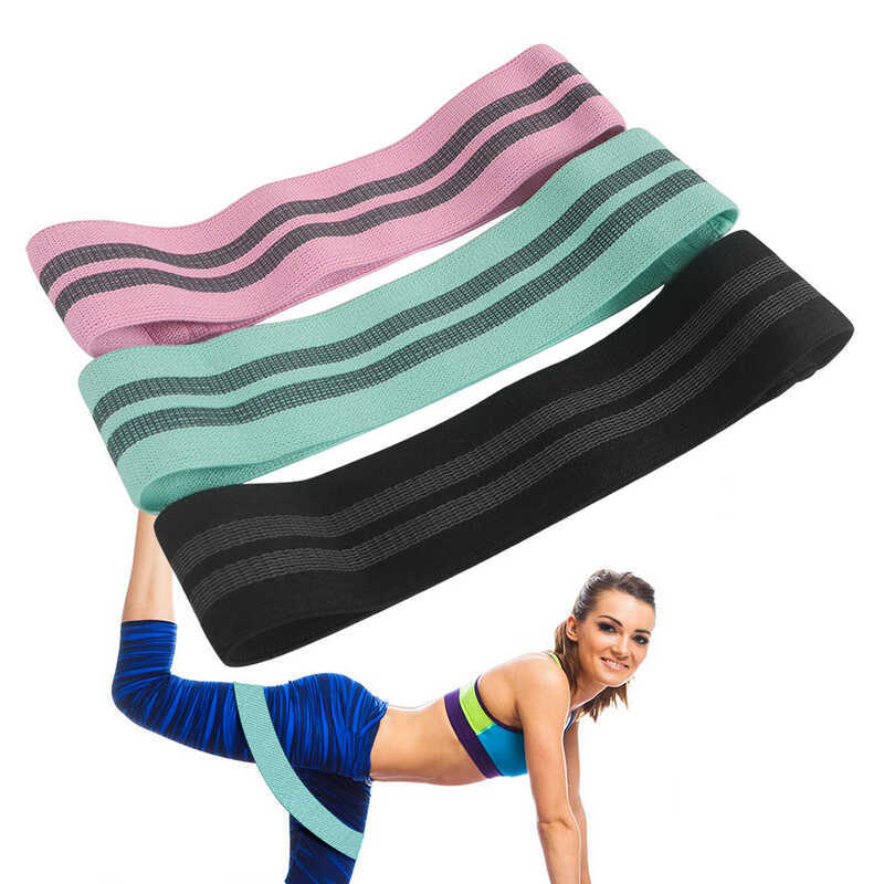 Power Band โยคะ สร้างความต้านทานสำหรับการทำ Squat เหมาะกับทั้งผู้ชายและผู้หญิง