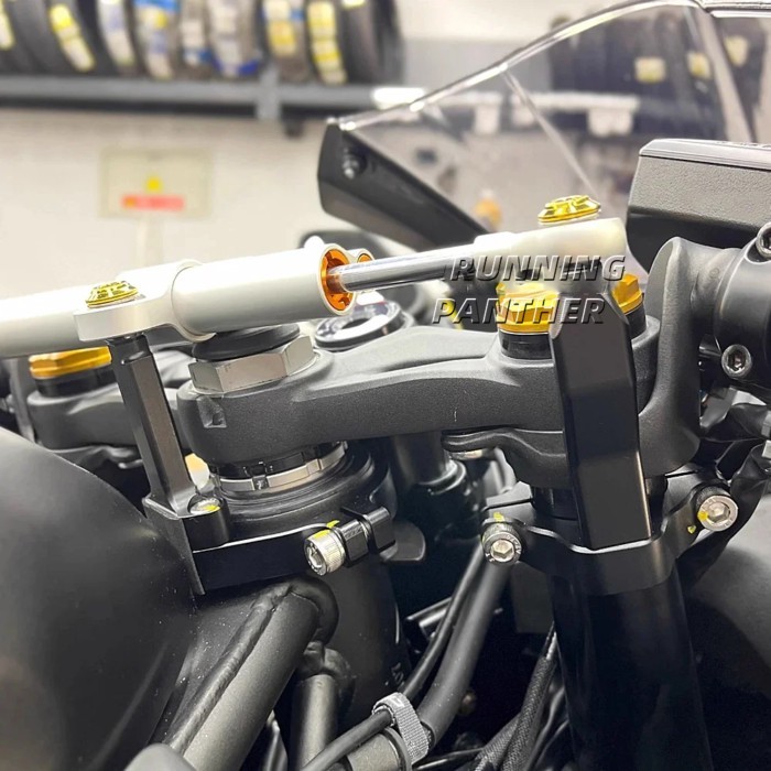 For KAWASAKI ZX4R ZX-4R ZX4RR ZX-4RR ZX 4R 4RR 2023- CNC Aluminum Steering Dampers Motorcycle Stabi