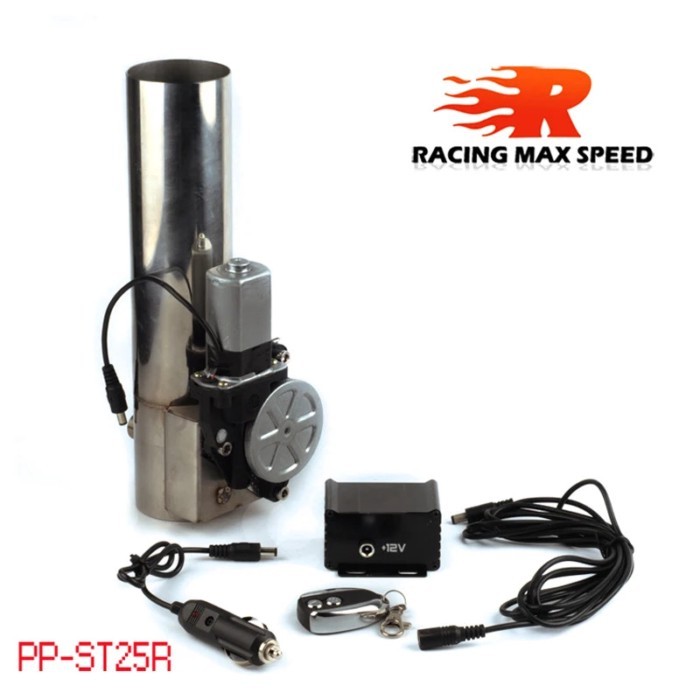 Universal 2 2.25 2.5 3.0" inch Exhaust Pipe Electric I Pipe Exhaust Electrical Cutout with Remote C