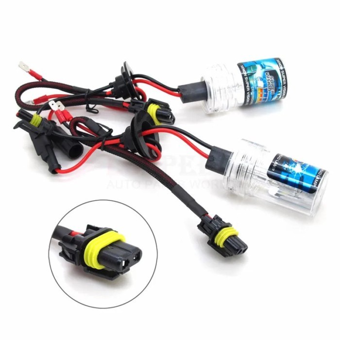 2X  Xenon Bulbs hid 75W H1 H3 H7 H8 / H9 H27 H11 880/881 9005 HB3 / H10 HB4 9006 Xenon Blub for xen