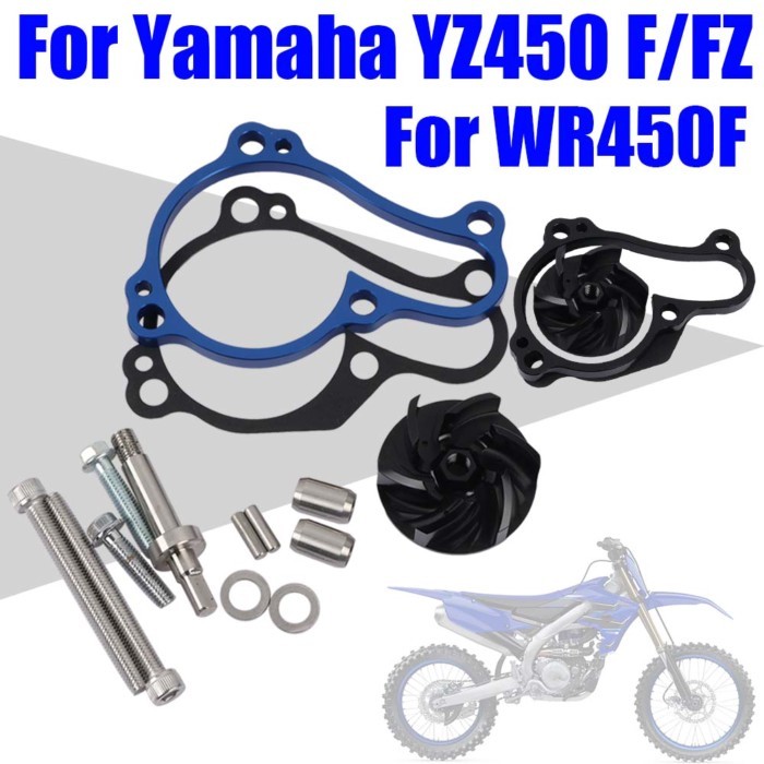 For Yamaha YZ450F YZ450FX WR450F YZ 450F 450FX YZ 450 F FX WR 450F Accessories Oversized Water Pump