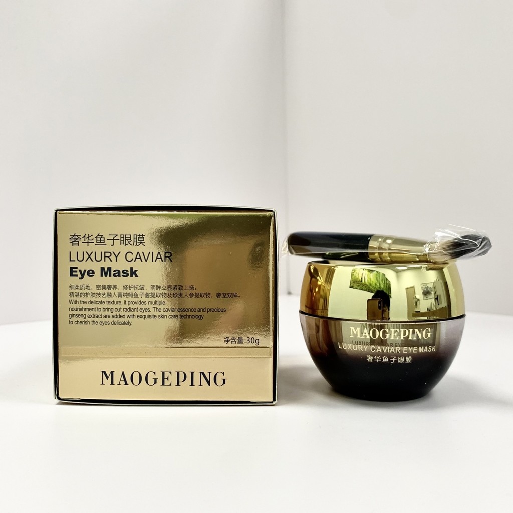 ใหม่ รายการแฟชั่นพิเศษ/55 Mogoping Caviar Eye Mask 30g! ลดริ้วรอย ปรับปรุงความยืดหยุ่นของผิวเนียนกระ