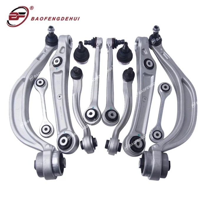 12X Front Suspension Ball Joint Upper Lower Control Arm for Audi A6 C8 4A2 45 Quattro 2018-2021 80A