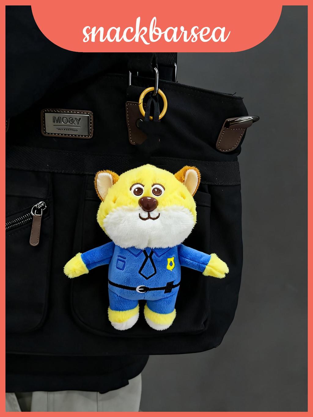 Zootopia น่ารัก Nick Sloth Sloth และ Benjamin พวงกุญแจตุ๊กตาสําหรับเด็กของขวัญตกแต่งและกระเป๋า