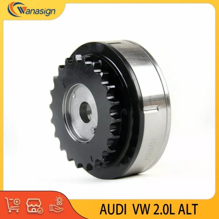 AUTO ENGINE PARTS Camshaft Adjuster Actuator FIT FOR AUDI Volkswagen A4 A6 PASSAT 2.0L 2.0T L4 16V