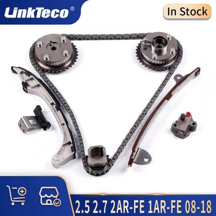 Engine Parts Timing Chain Kit Set 2.5 2.7 L 2AR-FE 1AR-FE 08-18 For TOYOTA CAMRY HIGHLANDER RAV VEN
