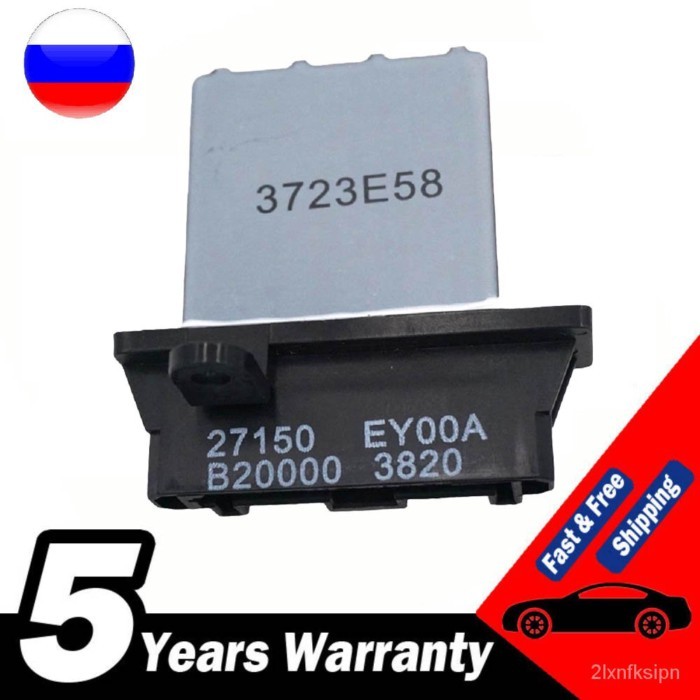 X4TQ High Quality Blower Fan Motor Heater Resistor Fit For Nissan Micra K11 1992-2003 2715072B01 27